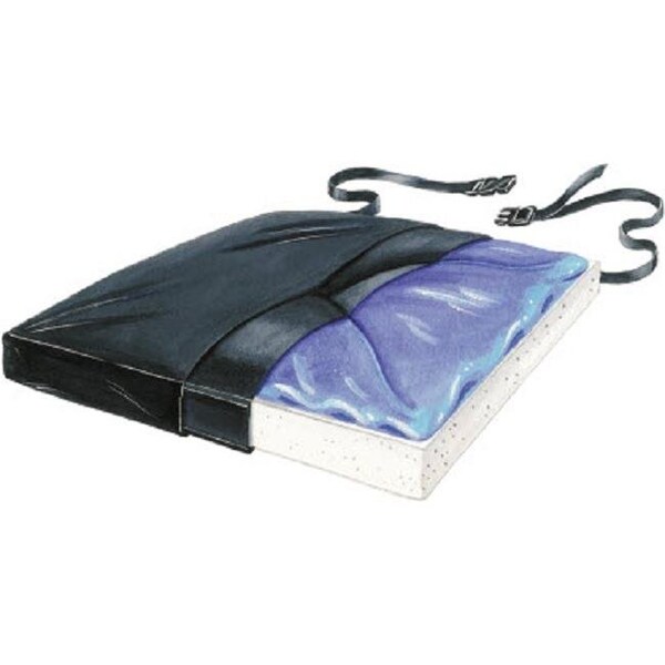 Skil-Care 751036 20 in. Gel-Foam Vinyl X-Cushion; Wheelchair Occyx Cutout with LSI Cover 751036 - main